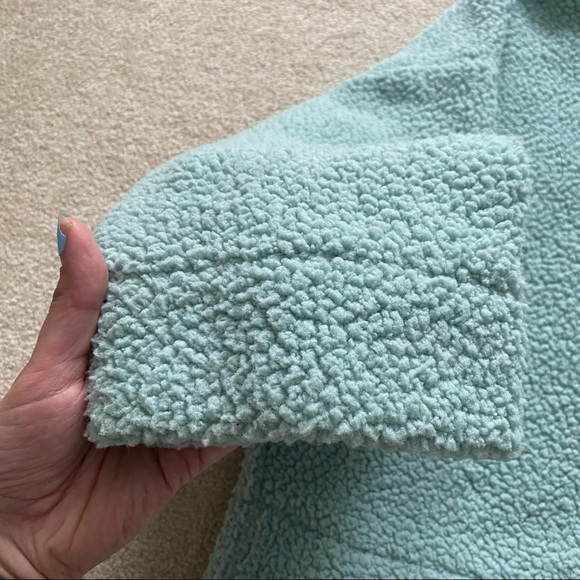 👚Gap Mock Neck Oversized Sherpa Sweater - Picture 5 of 9